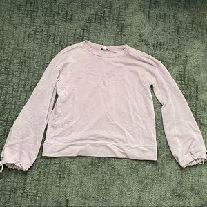American Eagle light purple wide sleeve sweatshirt
